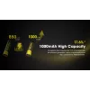 Bateria de iões de lítio Nitecore NL1410 14500 1000mAh