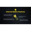 Bateria de iões de lítio Nitecore NL1410 14500 1000mAh