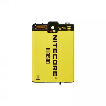 Bateria de iões de lítio Nitecore HLB1500 1500mAh para lanternas de cabeça UT27 e HA13