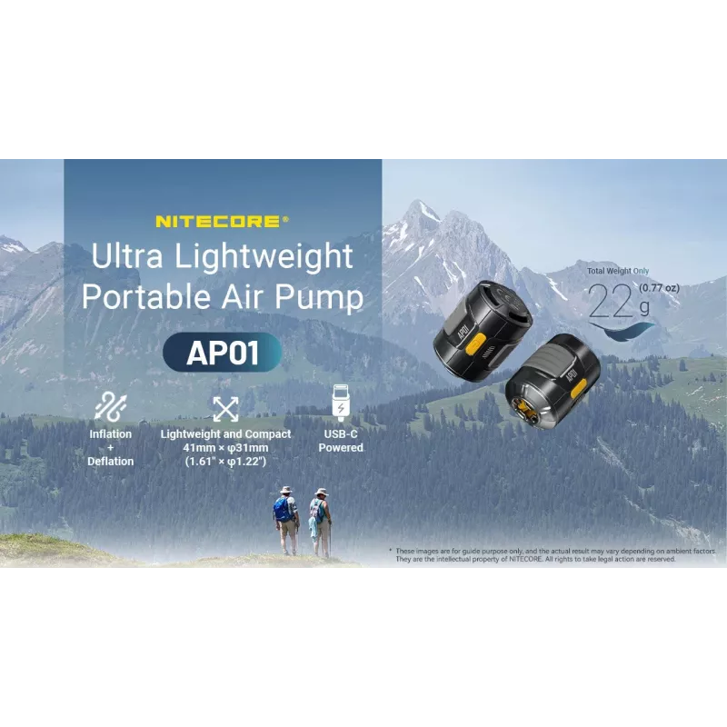 Nitecore AP01 Bomba elétrica