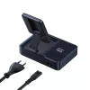 Baseus Nomos NH21 Qi2 160W estação de carregamento sem fios 5 em 1 com cabo retrátil - preto