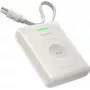 Power bank Baseus EnerFill FW11 5W para Apple Watch com cabo integrado - branco