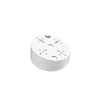 Suporte de parede Hikvision DS-1240ZJ para câmaras dome, liga de alumínio, branco