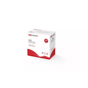 Cabo de instalação Hikvision DS-1LN6-UE-W Cat6 UTP 305m cinzento
