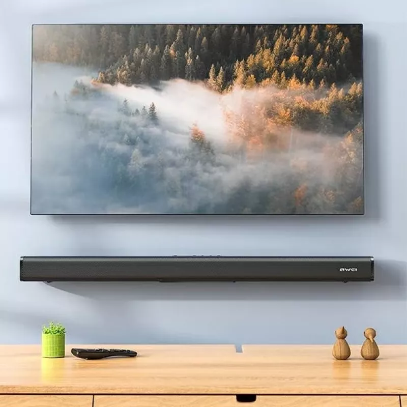 Barra de som Bluetooth AWEI Y999 preta