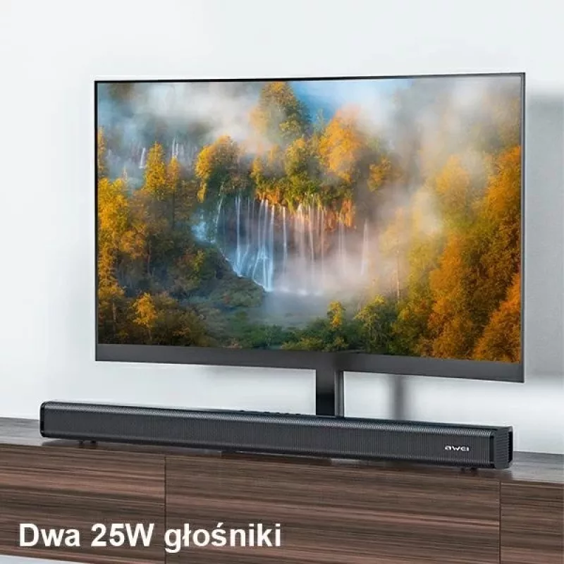 Barra de som Bluetooth AWEI Y999 preta