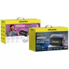 Altifalante portátil sem fios AWEI KT20 400W Bluetooth 5.3 com conjunto de karaoke preto