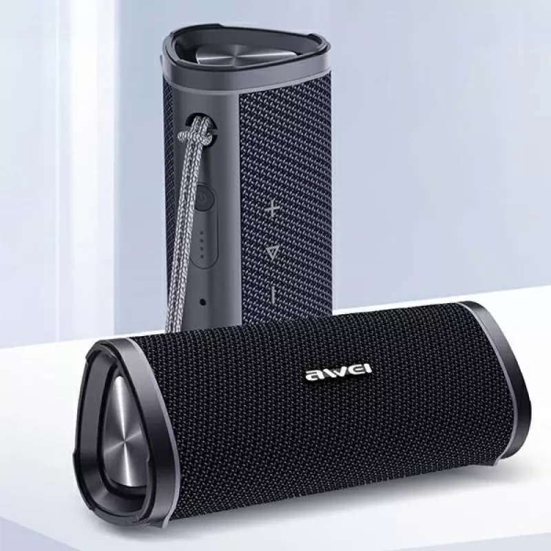 Altifalante Bluetooth portátil AWEI Y331 5W IPX6 preto