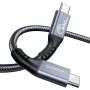 Cabo Thunderbolt 4 ORICO USB-C 40 Gbit/s 8K60Hz PD 100W 2m preto