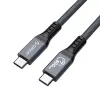 Cabo Thunderbolt 4 ORICO USB-C 40 Gbit/s 8K60Hz PD 100W 2m preto