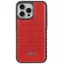 Audi Capa rígida MagSafe em pele sintética iPhone 14 Pro 6.1 vermelho AU-TPUPCMIP14P-GT/D3-RD
