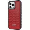 Audi Capa rígida MagSafe em pele sintética para iPhone 14 Pro Max 6,7 - vermelho