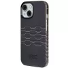 Audi Capa rígida MagSafe IML para iPhone 15 / 14 / 13 6.1 preto AU-IMLMIP15-A6/D3-BK