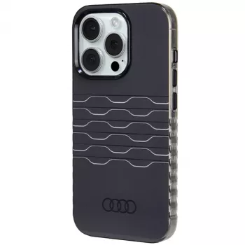 Audi Capa rígida MagSafe IML para iPhone 15 Pro 6.1 preto