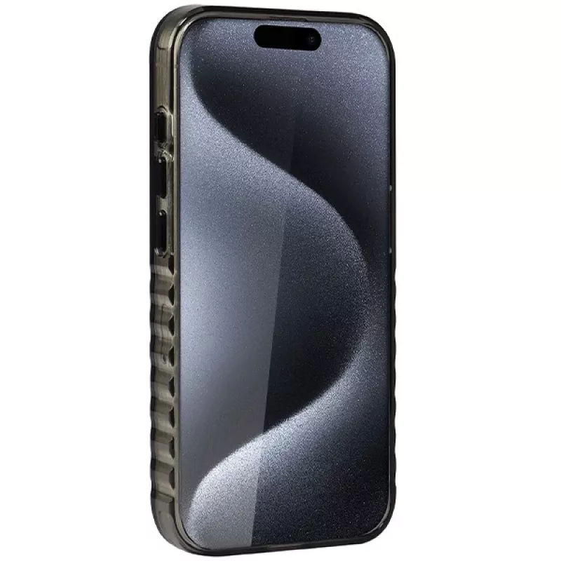 Audi Capa rígida MagSafe IML para iPhone 15 Pro 6.1 preto
