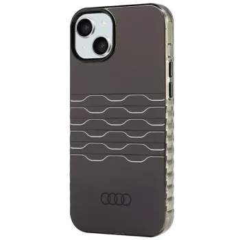 Audi Capa rígida MagSafe IML para iPhone 15 Plus / 14 Plus 6.7 preto