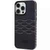 Audi Capa rígida MagSafe IML para iPhone 15 Pro Max 6,7 polegadas preto