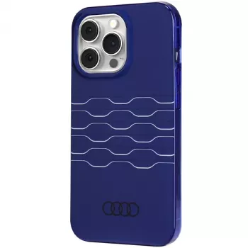 Audi IML MagSafe Capa para iPhone 13 Pro Max 6,7 polegadas Azul-marinho Capa rígida