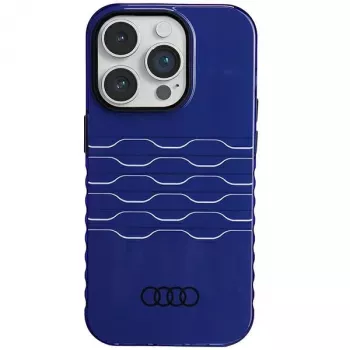 Audi IML MagSafe Capa para iPhone 14 Pro 6,1 polegadas Azul-marinho Capa rígida AU-IMLMIP14P-A6/D3-BE