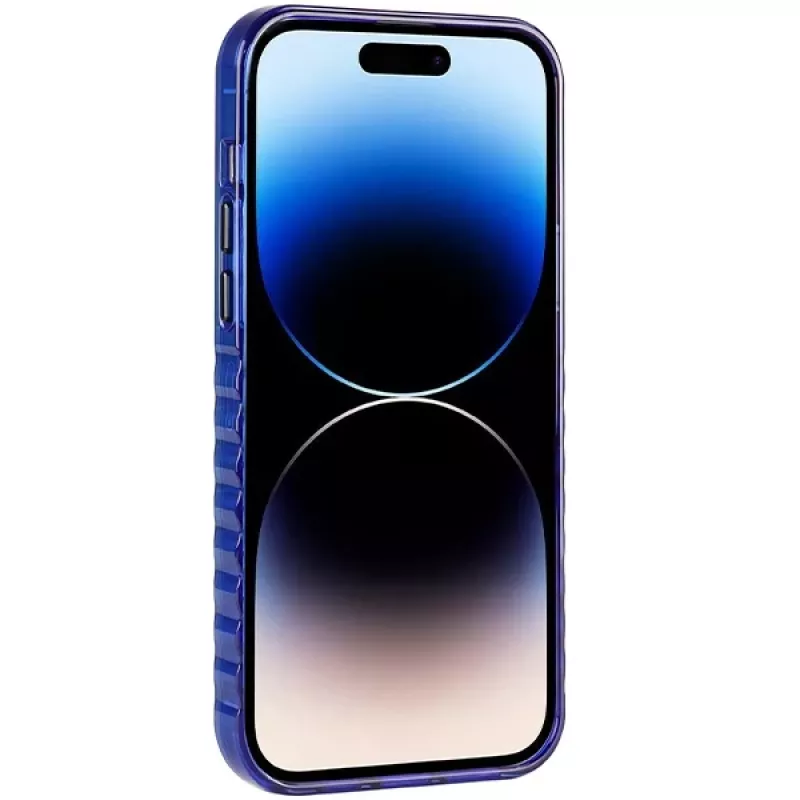 Audi IML MagSafe Capa para iPhone 14 Pro 6,1 polegadas Azul-marinho Capa rígida AU-IMLMIP14P-A6/D3-BE