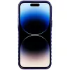 Audi IML MagSafe Capa para iPhone 14 Pro 6,1 polegadas Azul-marinho Capa rígida AU-IMLMIP14P-A6/D3-BE
