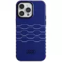 Audi Capa rígida MagSafe IML para iPhone 14 Pro Max 6,7 Navy Blue