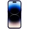 Audi Capa rígida MagSafe IML para iPhone 14 Pro Max 6,7 Navy Blue