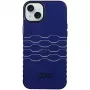 Audi Capa rígida MagSafe IML para iPhone 15 Plus / 14 Plus 6.7 Navy Blue
