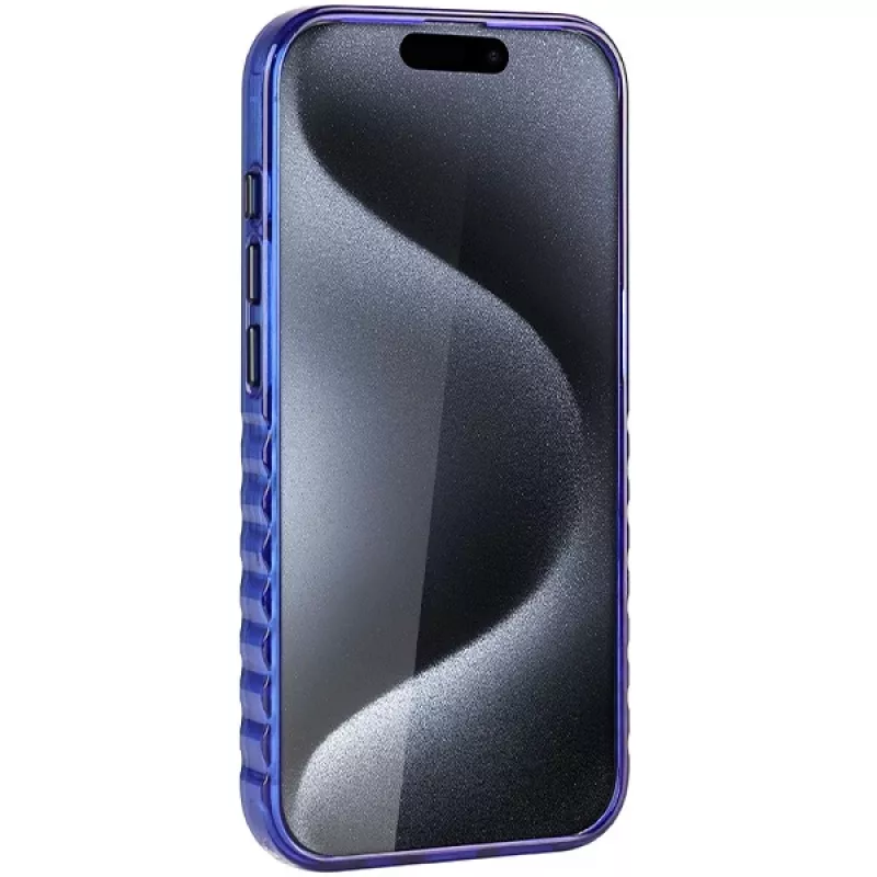 Audi IML MagSafe Capa para iPhone 15 Pro Max 6,7 polegadas Azul-marinho Capa rígida