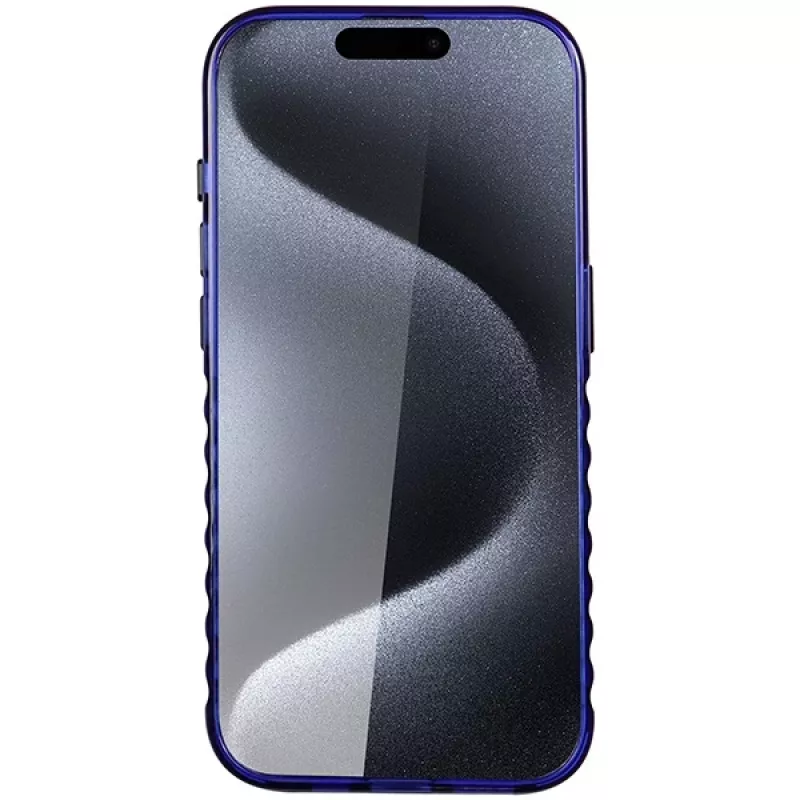 Audi IML MagSafe Capa para iPhone 15 Pro Max 6,7 polegadas Azul-marinho Capa rígida