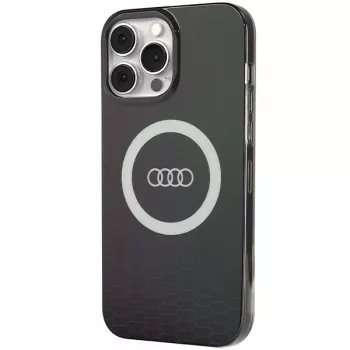 Audi Capa rígida MagSafe IML Big Logo iPhone 13 Pro Max 6.7 preto