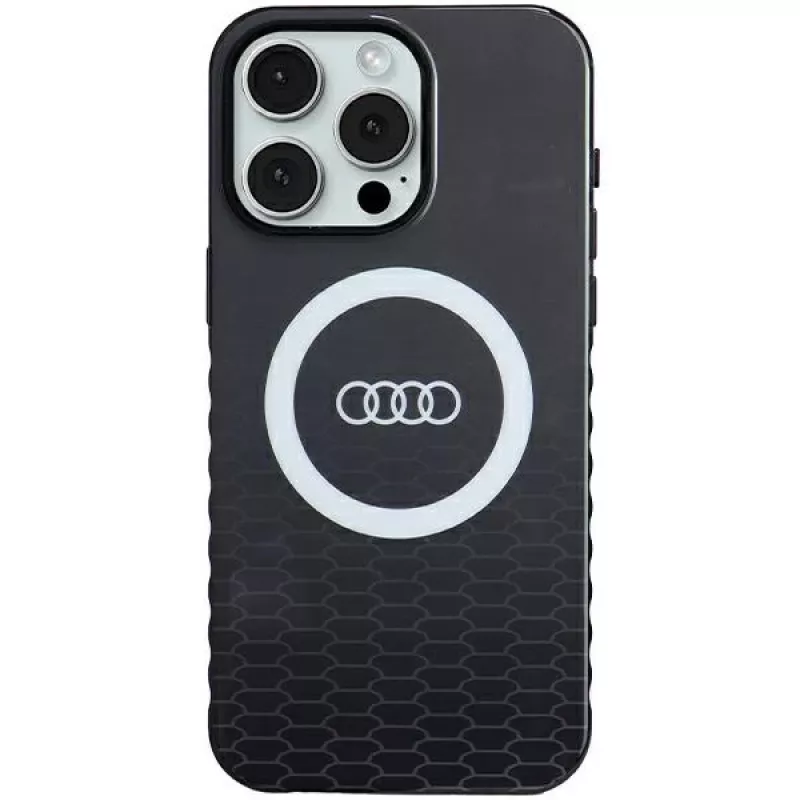 Capa MagSafe Audi IML Big Logo para iPhone 15 Pro Max 6,7