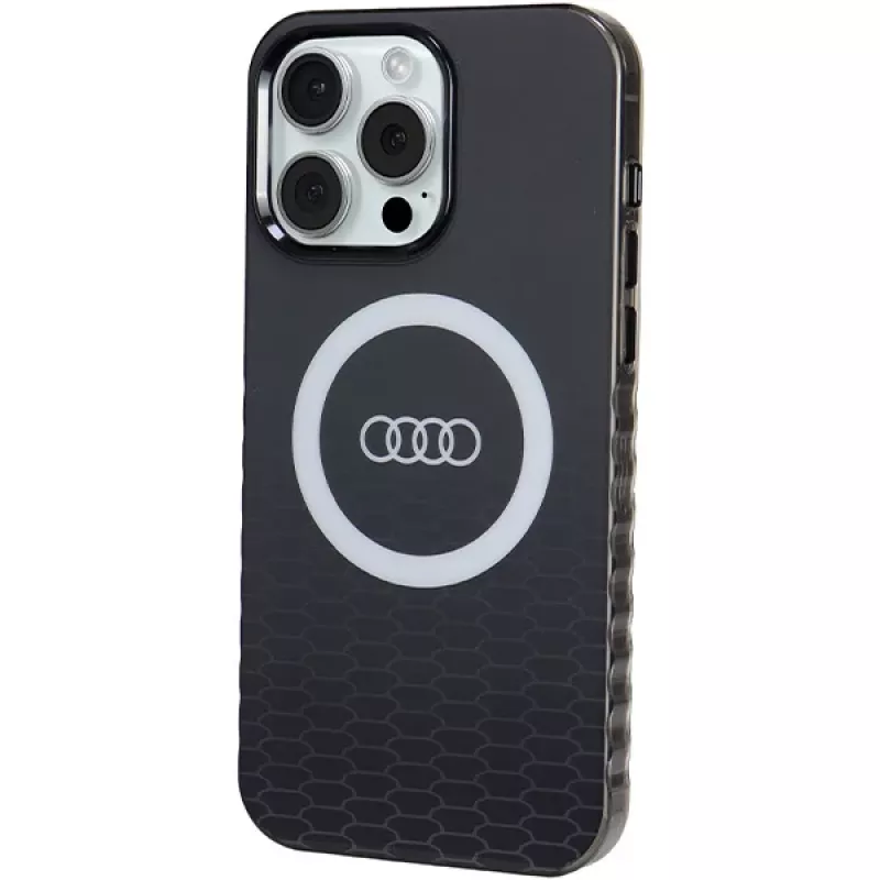 Capa MagSafe Audi IML Big Logo para iPhone 15 Pro Max 6,7