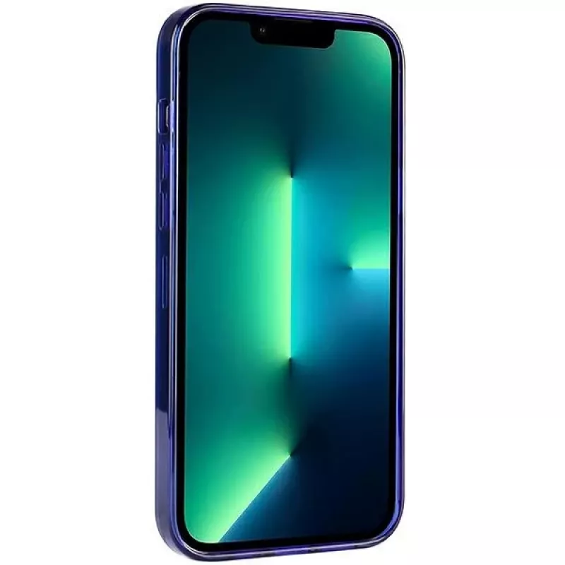 Capa MagSafe Audi IML Big Logo para iPhone 13 Pro Max 6.7 azul-marinho rígida AU-IMLMIP13PM-Q5/D2-BE