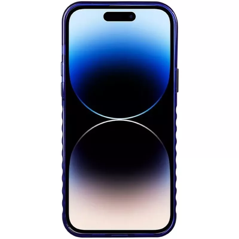 Capa MagSafe Audi IML Big Logo para iPhone 14 Pro 6.1 azul-marinho rígida AU-IMLMIP14P-Q5/D2-BE