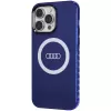 Capa MagSafe Audi IML Big Logo para iPhone 14 Pro Max 6,7 azul-marinho rígida