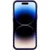 Capa MagSafe Audi IML Big Logo para iPhone 14 Pro Max 6,7 azul-marinho rígida
