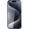 Capa MagSafe Audi IML Big Logo para iPhone 15 Pro 6.1 azul-marinho rígida