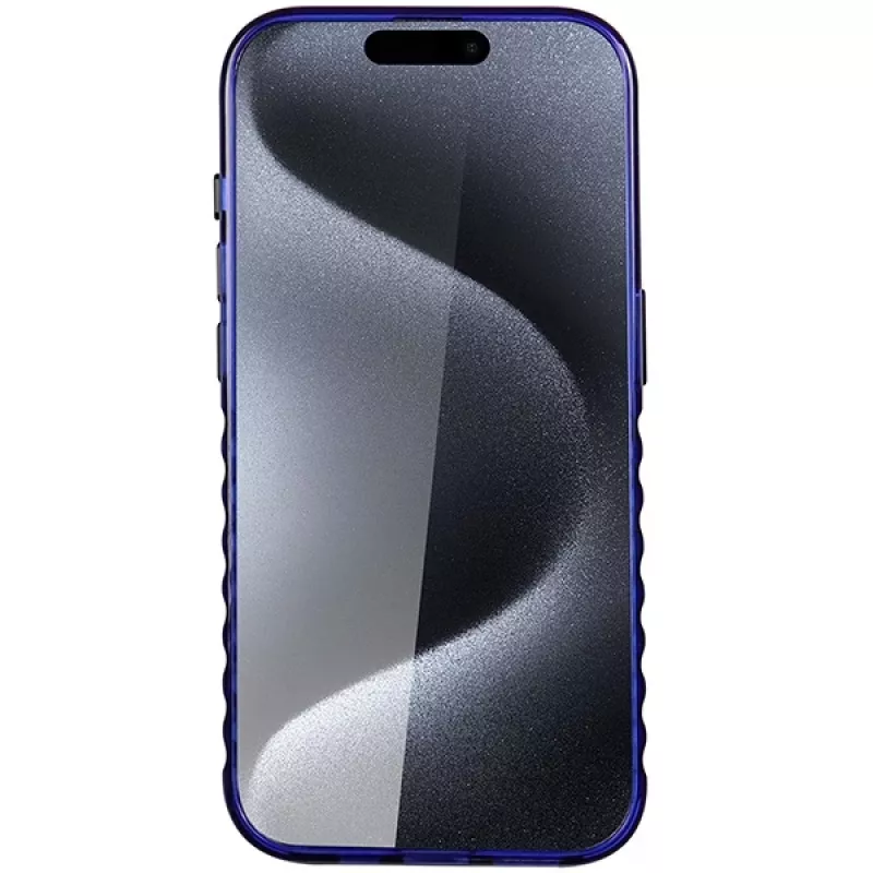 Capa MagSafe Audi IML Big Logo para iPhone 15 Pro Max 6,7 azul-marinho rígida AU-IMLMIP15PM-Q5/D2-BE
