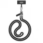 Cordão universal Audi para telemóvel 120cm 6mm crossbody preto AU-CBL8-R8/D1-BK