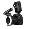 Flash anelar macro Meike MK-14EXT-N para câmaras Nikon DSLR