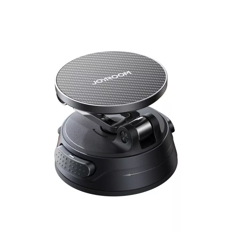 Suporte magnético de telemóvel para carro Joyroom JR-ZS51 com ventosa para para-brisas ou painel - Preto
