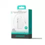 Powerbank Joyroom JR-PR2 35W 10000mAh com cabo USB-C retrátil e cabo Lightning integrado - Branco
