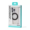 Capa ultrafina MagSafe JOYROOM JR-16JL6 para iPhone 16 Pro Max com anel suporte rotativo 360° - Preto