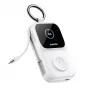 Powerbank Joyroom JR-W19 5000 mAh com carregador sem fios para smartwatch Branco