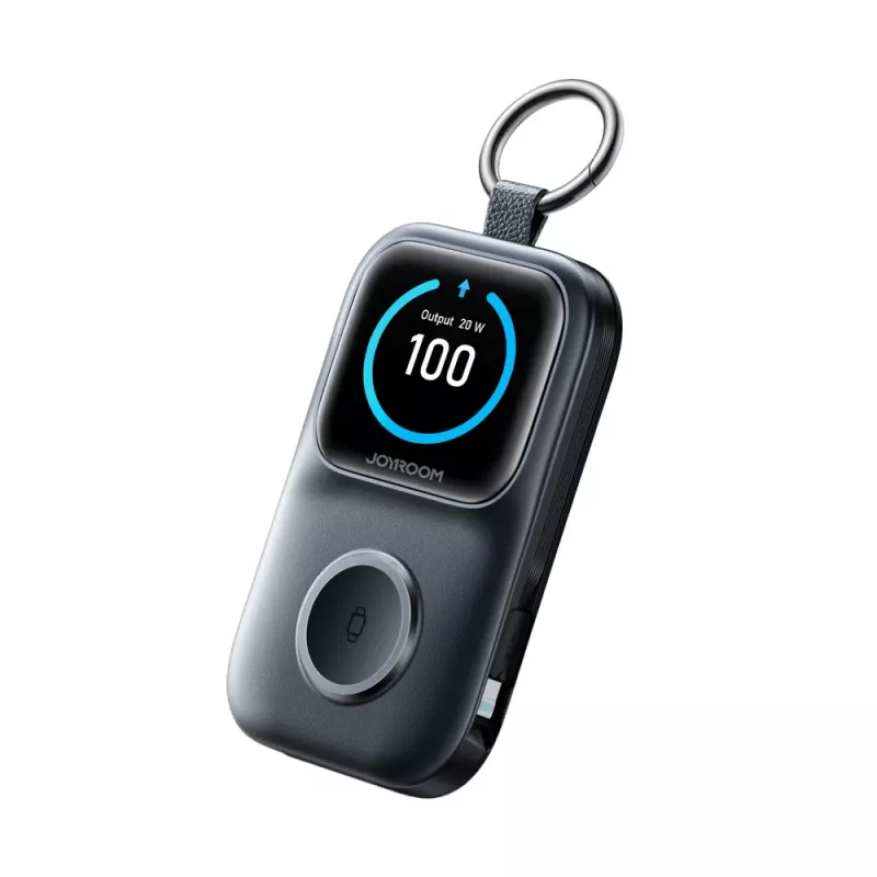 Powerbank Joyroom JR-W19 5000 mAh sem fios com carregador de smartwatch 5W Preto