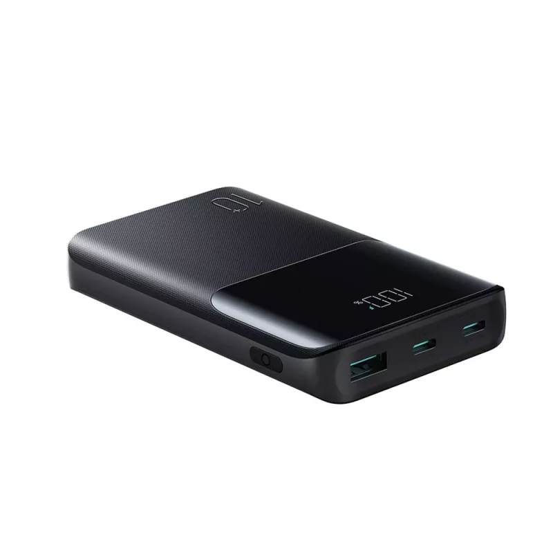 Powerbank Joyroom JR-QP191 Star Series Mini 10000 mAh 22,5W com ecrã digital Preto