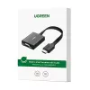 Adaptador UGREEN HDMI para VGA MM103, 25cm, preto