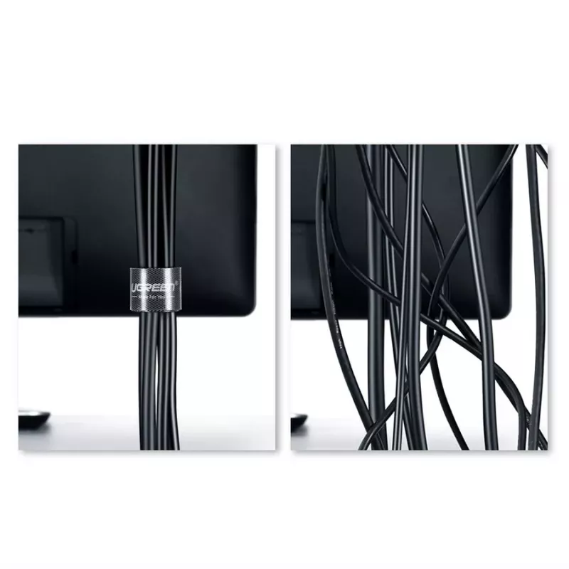 Fita organizadora de cabos UGREEN LP124 5m preto