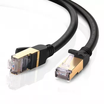 Cabo Ethernet UGREEN NW107 Cat.7 RJ45 STP 5m preto